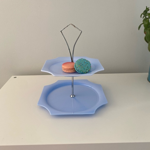 Vintage pastel blue stand - Picture 8 of 12